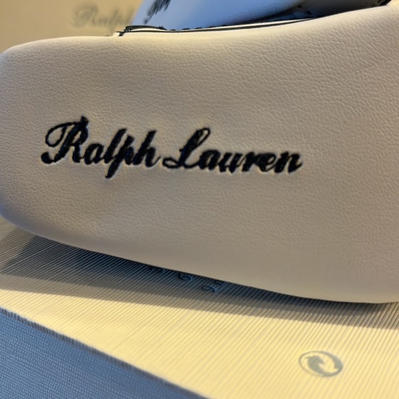 Polo Ralph Lauren Hamptyn HI baby infant crib shoes booties new 3-6 month size 2 - Picture 11 of 13